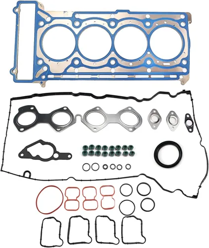 AUCERAMIC Juego de juntas de culata de motor compatible con Mercedes Benz M271 C180 C200 C250 E200 E250 SLK200 SLK250 W204 C204 W212 1.8L Gas Dohc