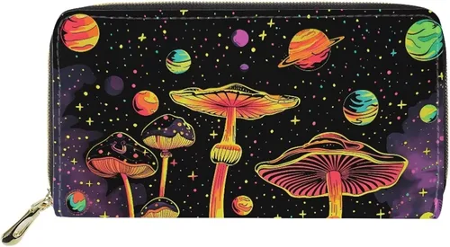 Miniatura 28 de Mumeson Durable Wallet Monedero Portátil Cosméticos Bolsa Maquillaje Bolsa con Correa