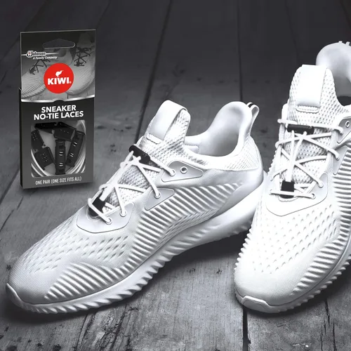 Miniatura 2 de Cordones de zapato sin corbata, Blanco, One Size (Pack of 1)