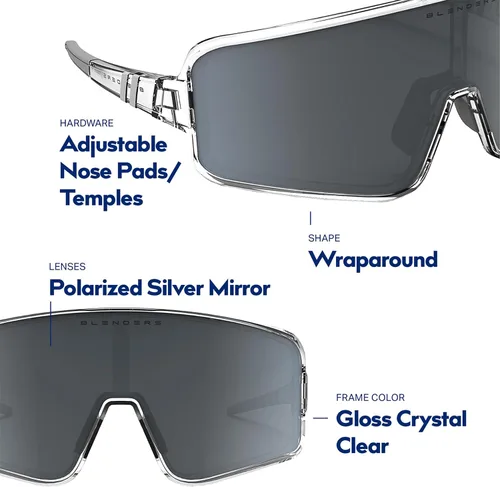Miniatura 16 de Blenders Eyewear Eclipse X2 - Gafas de sol polarizadas - Lente envolvente - 100% protección UV - Para hombres y mujeres