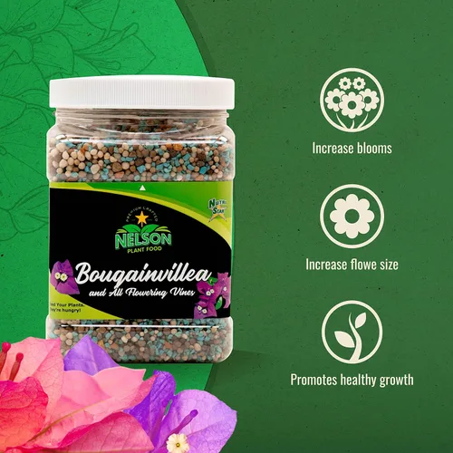 Miniatura 6 de Nelson Plant Food Para todas las vides florecientes, trompeta de buganvilla, glicina, madreselvas, fertilizante granular para interiores