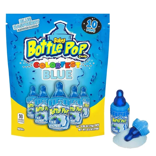 Miniatura 8 de Baby Bottle Pop - Piruletas con polvo de inmersión en sabores surtidos, 18 piezas, 1.1 onzas
