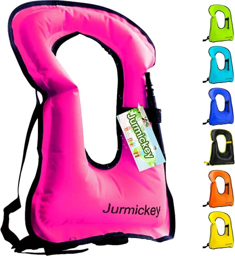 Miniatura 13 de Chaleco inflable de esnórquel para adultos, chaqueta de esnórquel portátil, chaleco de flotabilidad para esnórquel, natación, kayak, canotaje, carga
