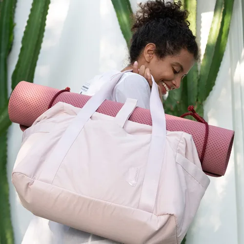Miniatura 2 de BAGSMART BAGSMART - Bolsa de gimnasio para mujer, bolsa de mano para fin de semana, bolsas de viaje con funda de carretilla, bolsa de viaje