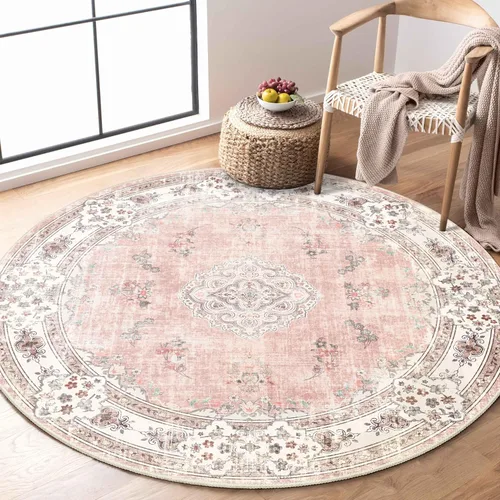 Miniatura 93 de Alfombra Verde MUJOO de 8'x10', Alfombras de Área para Sala de Estar, Alfombras Lavables, Alfombra Grande de Área, Alfombra Boho de Área de 8'x10