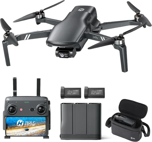 Miniatura 10 de Holy Stone Drone HS900 con cámara para adultos, cardán de 3 ejes, foto de 8K, video 4K/30FPS, transmisión de 20000 pies, AI Follow Me, retorno Kit