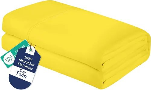 Miniatura 92 de Royale Linens Sábana Plana King – Sábanas Planas de Microfibra Cepillada Ultra Suave 1800 Solamente – Sin Arrugas y Resistente a las Manchas – Gris
