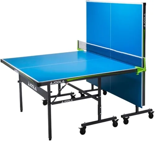 Miniatura 4 de JOOLA - Mesa de tenis de mesa para exteriores - Mesa de conferencia multiusos, mesa de comedor - Aspecto de madera y concreto, incluye set de red