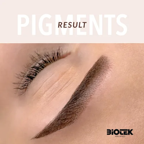 Miniatura 5 de Pigmento de cejas para maquillaje permanente profesional, líquido inorgánico, color marrón oscuro, fabricado en Italia