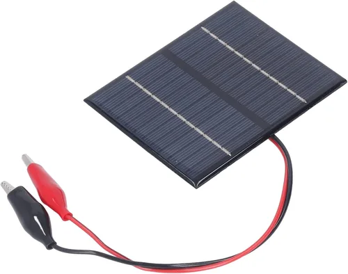 Miniatura 7 de Omabeta 1.5W 12V Panel solar, panel solar ligero portátil de salida de alta eficiencia de polisilicio para cargador de batería