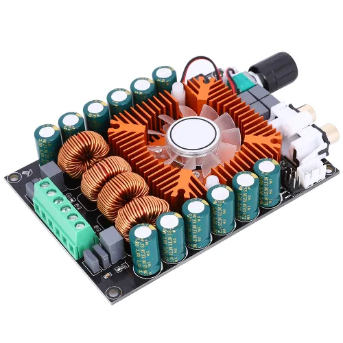 Miniatura 8 de Oumefar 160W+160W Digital Audio Power Amplificador Junta de dos canales estéreo inteligente amplificador de potencia HiFi para cine en casa