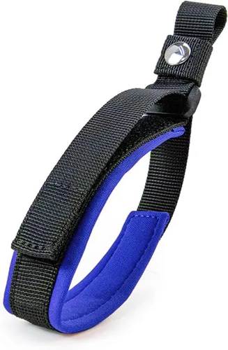 Miniatura 18 de Correa de muñeca ajustable manos libres, paquete de 2 correas de muñeca de tela de buceo suave y cómoda correa de perro para correa retráctil
