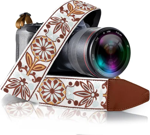 Miniatura 19 de Art Tribute Correa de cámara para el hombro, cinturón cruzado para todas las cámaras DSLR y sin espejo, incluyendo binoculares, correa universal