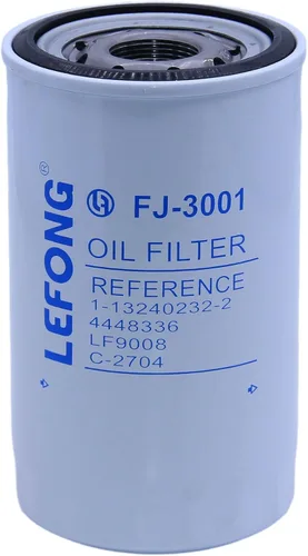 Miniatura 2 de Filtro de aceite FJ-3001 Reemplazar 4484495, P550596, B7217, B222100000494, AT308576 Compatible con John Deere 135C 135CRTS 180CW 210CW 225CLC