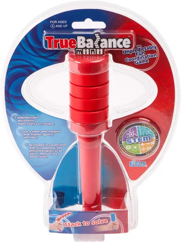 TrueBalance – Juego de equilibrio portátil para niños y adultos | Mejora la coordinación, la concentración y las habilidades motoras finas | Ideal