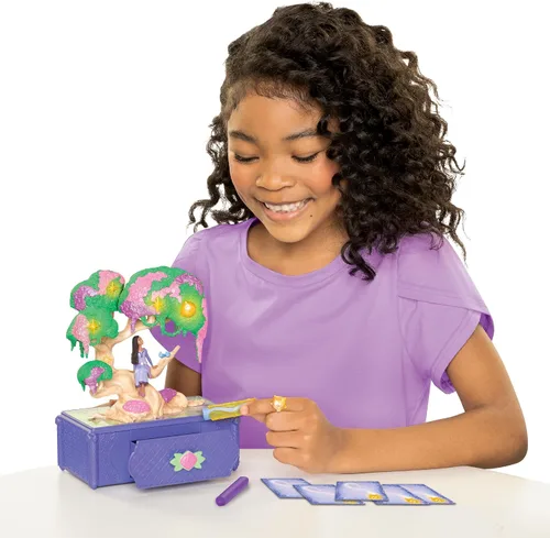 Miniatura 2 de Disney's Wish - Joyero con diseño de árbol de los deseos de Asha, caja musical con anillo de juguete de estrella