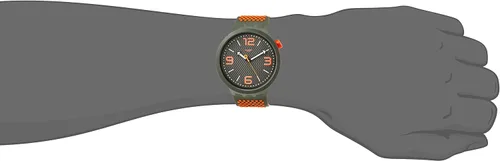 Miniatura 3 de Swatch Reloj de cuarzo para hombre con correa de silicona, gris, 23 (Modelo SO27M101)