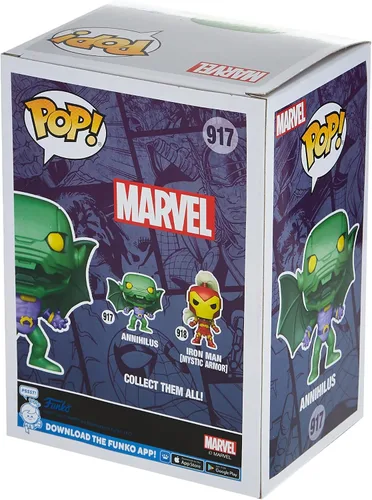 Miniatura 4 de Funko Pop Marvel Annihilus #917 - Figura exclusiva de edición especial