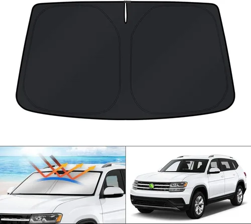 Miniatura 235 de KUST - Parasol plegable para parabrisas para Ford Ranger, accesorios 2019-2025 2026, parasol personalizado para ventana, protector solar plegable