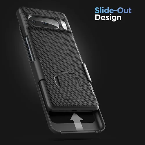 Miniatura 6 de Encased Funda para cinturón compatible con Pixel 8 Pro con clip de funda y soporte (8 Pro)