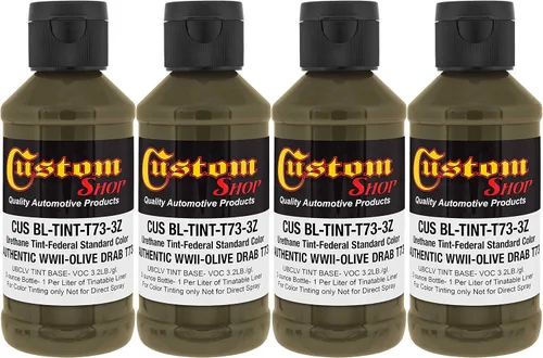 Miniatura 58 de Revestimiento personalizado de 300 ml (color negro metálico) de Urethane Tint concentrado para tintar camión cama revestimiento – Proporcionado