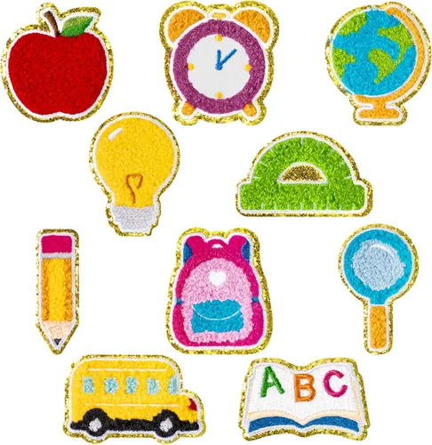 Miniatura 12 de X1zuue 10Pcs Parches para planchar de Pascua, parches de conejito Peeps de chenilla para rodillas, parches de conejo, pollito, huevo de Pascua