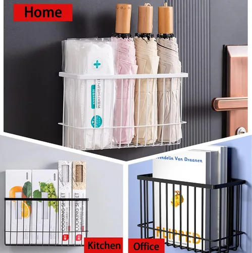 Miniatura 6 de Buyyyit - Cesta magnética para nevera, contenedor de pelusa, secador, soporte para bolas, organización para lavandería, almacenamiento