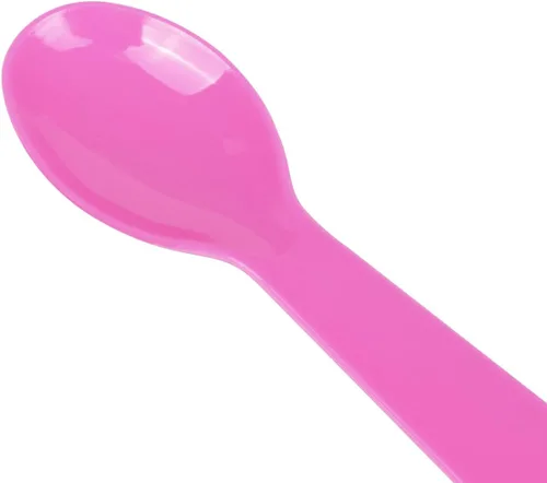 Miniatura 2 de Karat U2450 - Cuchara de degustación desechable, 2.9 pulgadas, color rosa (paquete de 4000)