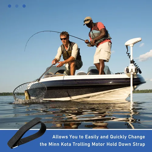 Miniatura 7 de PalpitateC Correa de sujeción de 22 1/2 pulgadas compatible con motor de arrastre Minn Kota para Minn Kota Freshwater Edge, Saltwater RT/SE