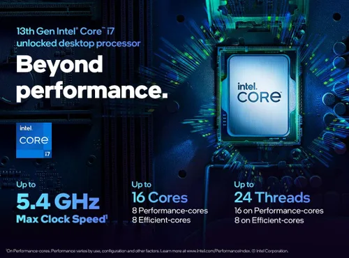 Miniatura 2 de Procesador de escritorio Intel Core i7-13700KF para juegos de 16 núcleos (8 núcleos P y 8 núcleos E) - Desbloqueado