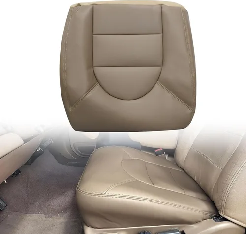 NLQR Funda de repuesto para asiento delantero izquierdo del lado del conductor, compatible con Ford F250 F350 F450 F550 Lariat XLT XL Super Duty