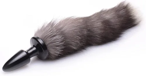 Miniatura 4 de Cola de zorro anal plug, ad657, Negro, 1, 1