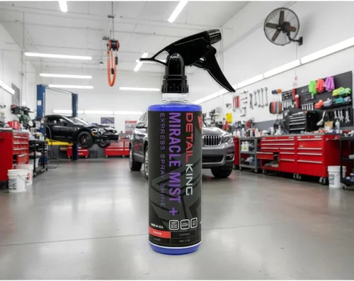 Miniatura 2 de Detail King Miracle Mist+ - Cera en aerosol para limpieza de automóviles sin agua, limpiador de ventanas de automóvil, seguro en todas