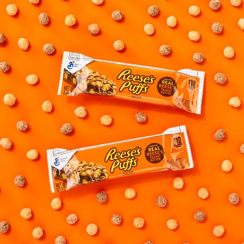 Miniatura 6 de Reese's Barritas de cereales Puffs Breakfast con mantequilla de maní y cacao, 16