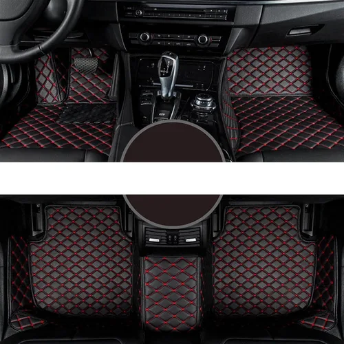 Miniatura 12 de Tapete de automóvil personalizado para Nissans, Altima, Bluebird, Sylphy Tiida Livina, Sunny March, accesorios para pies (color beige)