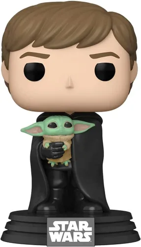 Miniatura 2 de Funko Star Wars: Mandalorian- Luke con niño incluido con protector de burbujas EcoTEK