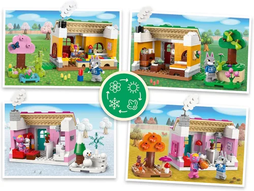 Miniatura 3 de LEGO Animal Crossing Creative Houses: Seasons of Fun - Juego de simulación para niñas y niños, a partir de 7 años, crea 2 casas con 1 juego