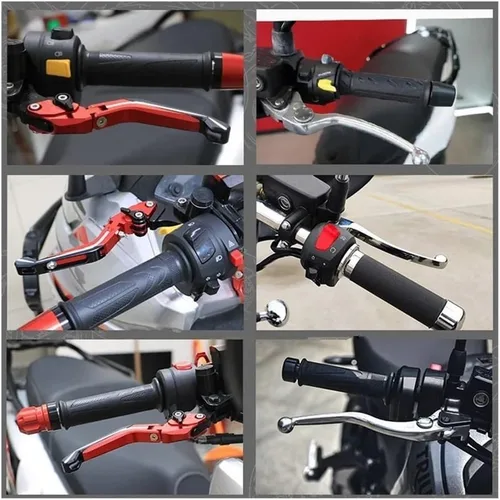 Miniatura 3 de Levers Handlerbar for FZ-8 FZ8 2011-2015 Motorcycle Folding Adjustable Brake Clutch Levers Handlebar Grips Parts