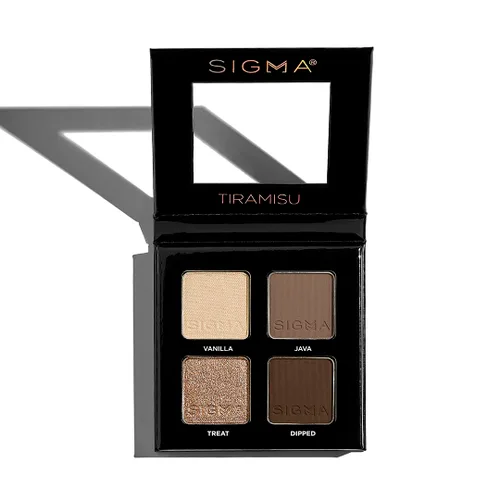 Miniatura 6 de Paleta de sombra de ojos Quad de Sigma Beauty – Sombra de ojos para maquillaje Quad con una fórmula mantecosa suave y tonos acumulables y mezclables