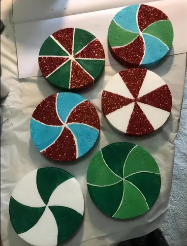 Miniatura 5 de Crafare Círculos redondos de espuma de 6 pulgadas para manualidades, paquete de 20 discos redondos de poliestireno de 1 pulgada de grosor