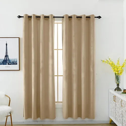 Cortinas de terciopelo para sala de estar, dormitorio, comedor, estilo europeo, franela de lujo, opacas, decoración del hogar, ventanas de color