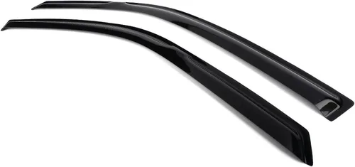 Miniatura 4 de IKON MOTORSPORTS Visera externa para ventana con cinta, compatible con Honda Accord 1994-1997 Coupe de 2 puertas, parasoles de protección contra