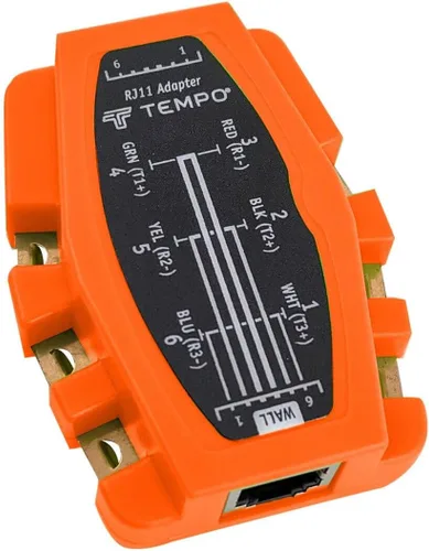 Miniatura 9 de Paladin Tools Adaptador modular PA1902 RJ45, 8 vías LAN CAT4-CAT6 RJ45 Contactos de cobre con muescas, enchufes sin enganches