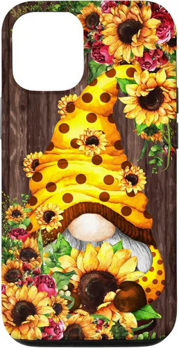 Miniatura 28 de Yellow Sunflower Gnome for Women Cute Summer Flower Pattern Case for iPhone 17