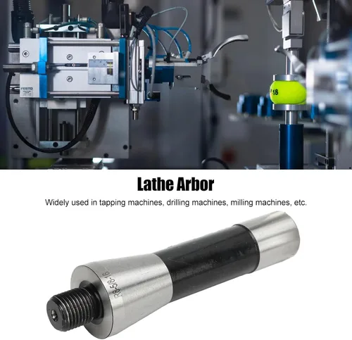 Miniatura 3 de R8 Drill Chuck Arbor Extension Rod Conecta Taladro Fresado y Taladro Tornos Herramienta de Conversión Conveniente