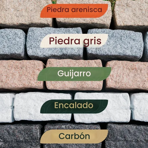 Miniatura 6 de Beuta Borde de Paisaje Borde de Jardín Bloques de Piedra Artificial para Bordes de Césped, Macizos de Flores y Bordes de Patio – Paquete de 4
