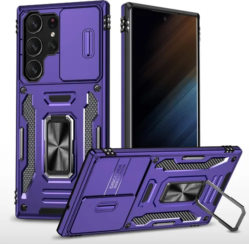 Miniatura 10 de ANGELAS - Funda a prueba de golpes para Samsung Galaxy S23 Plus, parachoques de silicona TPU con protección anticaídas, cubierta deslizante
