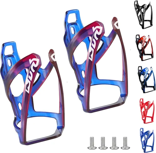 Miniatura 9 de Suruid Portabotellas de agua para bicicleta, ultraligero, soporte universal para botellas de bicicleta, ciclismo, MTB, bicicletas