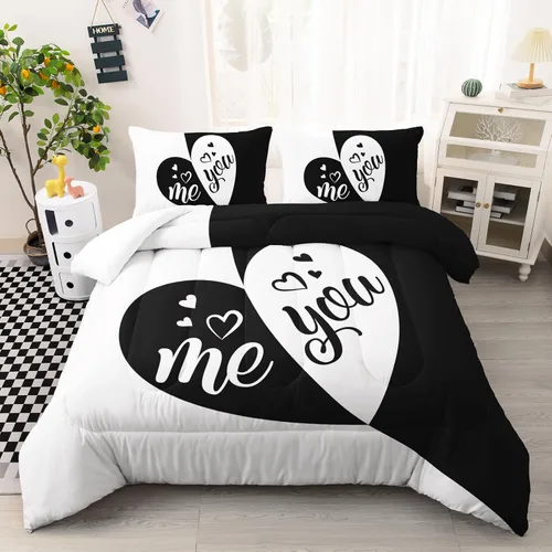 Miniatura 18 de AILONEN Juego de edredón de camuflaje para videojuegos, tamaño Queen, ropa de cama de microfibra con diseño de controlador de 3 piezas