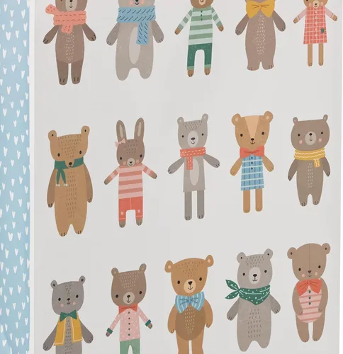 Miniatura 6 de Hallmark Bolsa de regalo extra grande de 15 pulgadas con papel de seda (osos y conejitos) para niños, baby showers, primeros cumpleaños